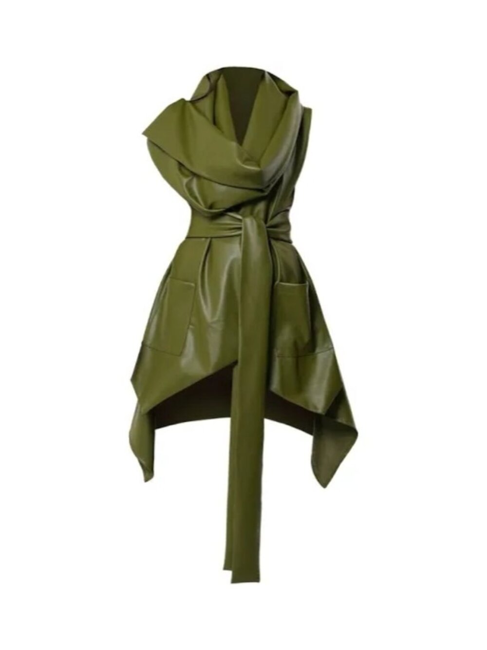 Metamorphoza vegan green vest